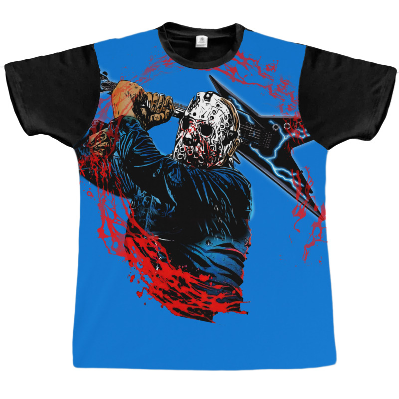 Jason Voorhees  Guitar Kill Graphic T-shirt | Artistshot