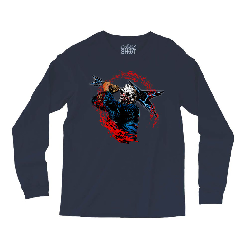 Jason Voorhees  Guitar Kill Long Sleeve Shirts | Artistshot