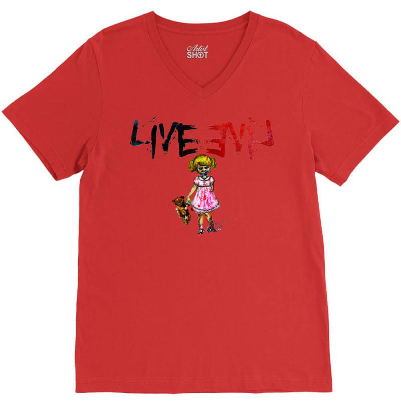 Live Evil 3 V-neck Tee | Artistshot