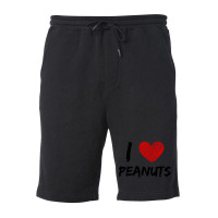 Hot Trend I Love Peanuts Fleece Short | Artistshot