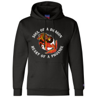 Space Dragon Breathing Fire 1 Champion Hoodie | Artistshot