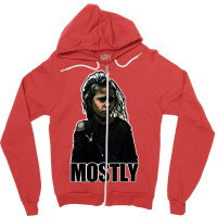 Mostly Zipper Hoodie | Artistshot