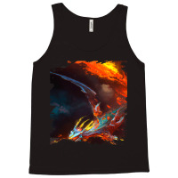 Space Dragon Breathing Fire 2 Tank Top | Artistshot