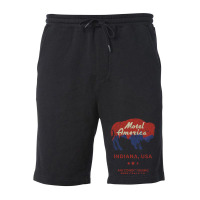 Motel America Indiana Fleece Short | Artistshot