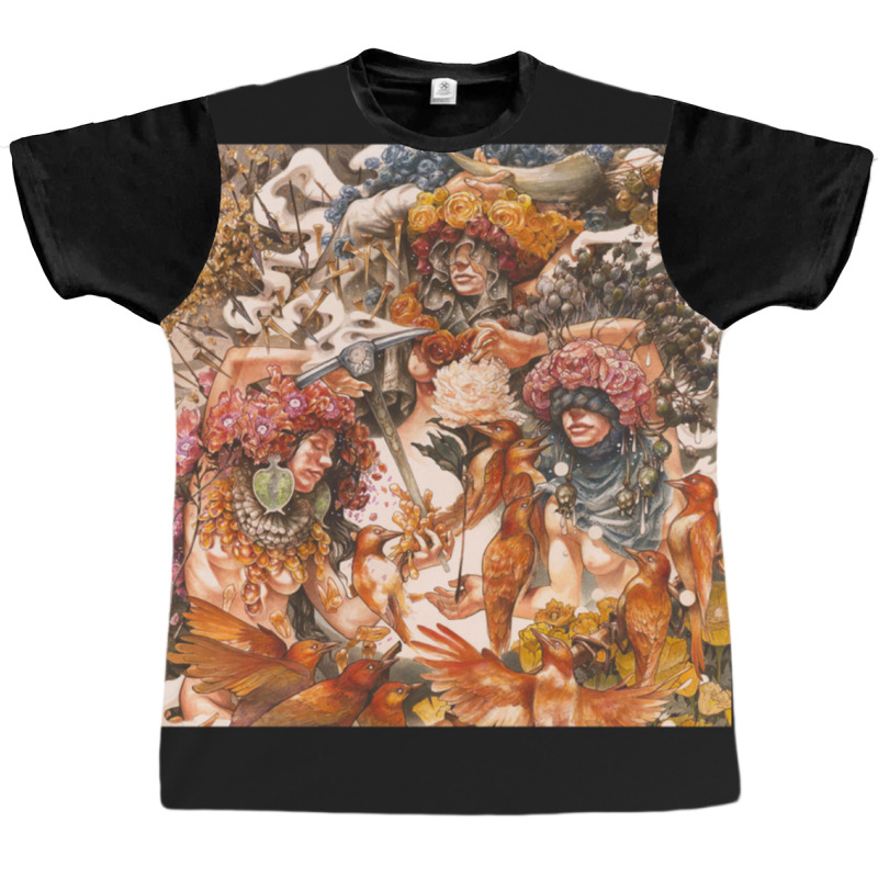 Baroness Gold And Gray Graphic T-shirt | Artistshot