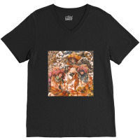 Baroness Gold And Gray V-neck Tee | Artistshot