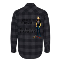 Jesus Parties Flannel Shirt | Artistshot