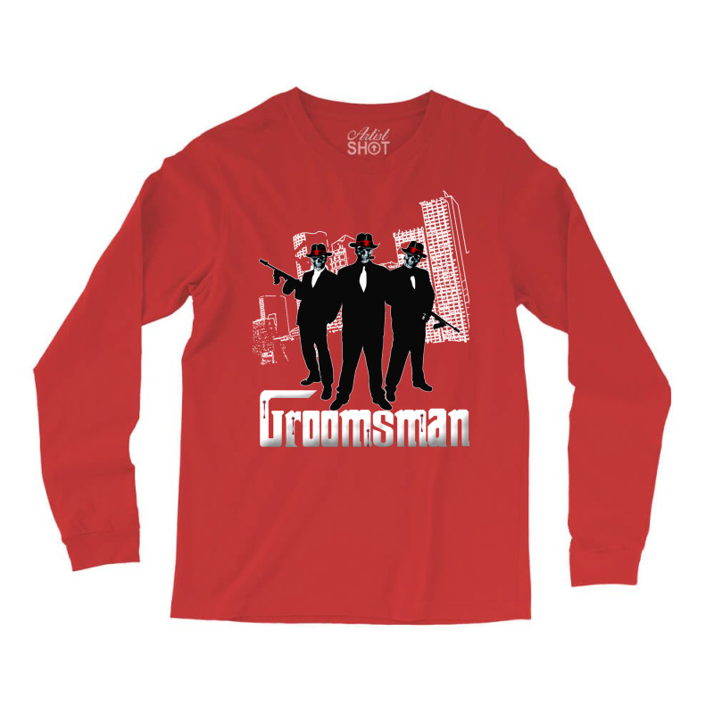 Groomsman Long Sleeve Shirts by djimadejmek9 | Artistshot