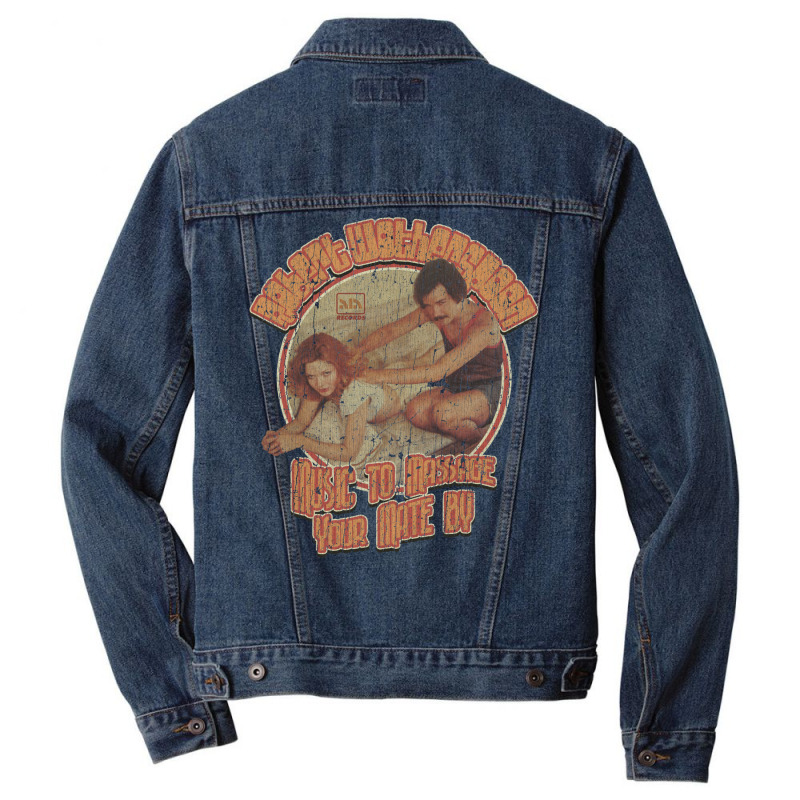 Music To Massage Your Mate By Men Denim Jacket by liipanedroyu | Artistshot