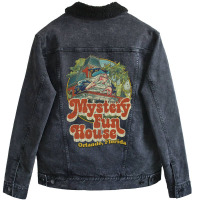 Mystery Fun House Orlando Unisex Sherpa-lined Denim Jacket | Artistshot