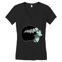 Trending Bride Of Frankenstein-gkp4r Women's V-neck T-shirt | Artistshot