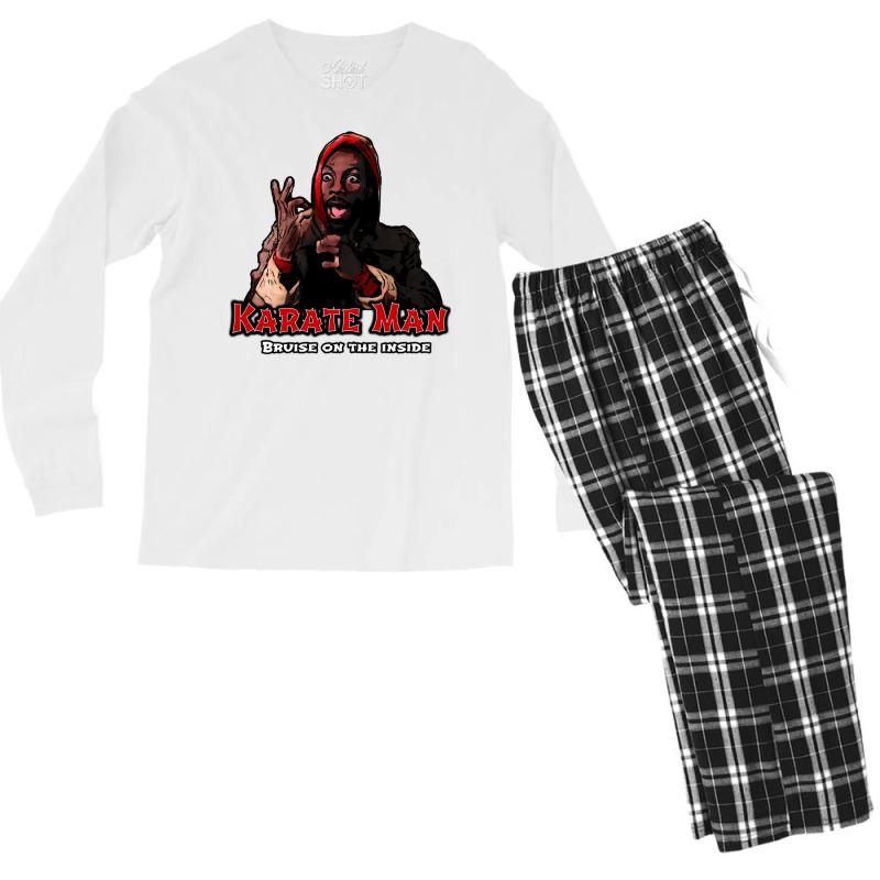 Karate Man Men's Long Sleeve Pajama Set | Artistshot