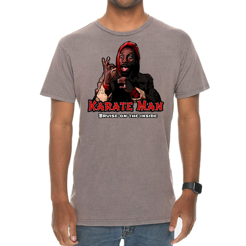 Karate Man Vintage T-shirt | Artistshot