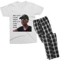 I Dont Know Why You In A Big Time Rush Vine 1 Men's T-shirt Pajama Set | Artistshot