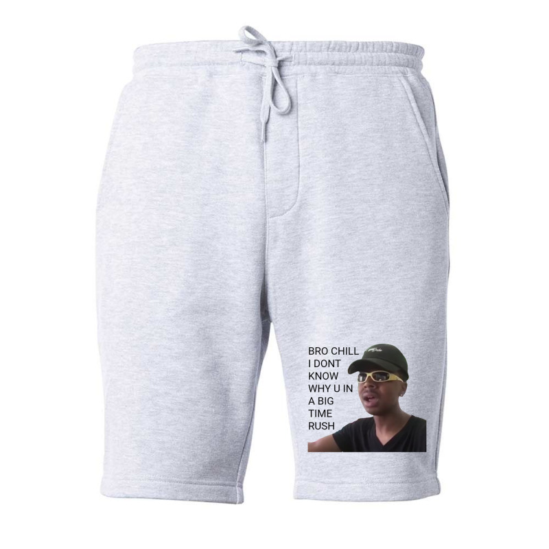 I Dont Know Why You In A Big Time Rush Vine 1 Fleece Short | Artistshot