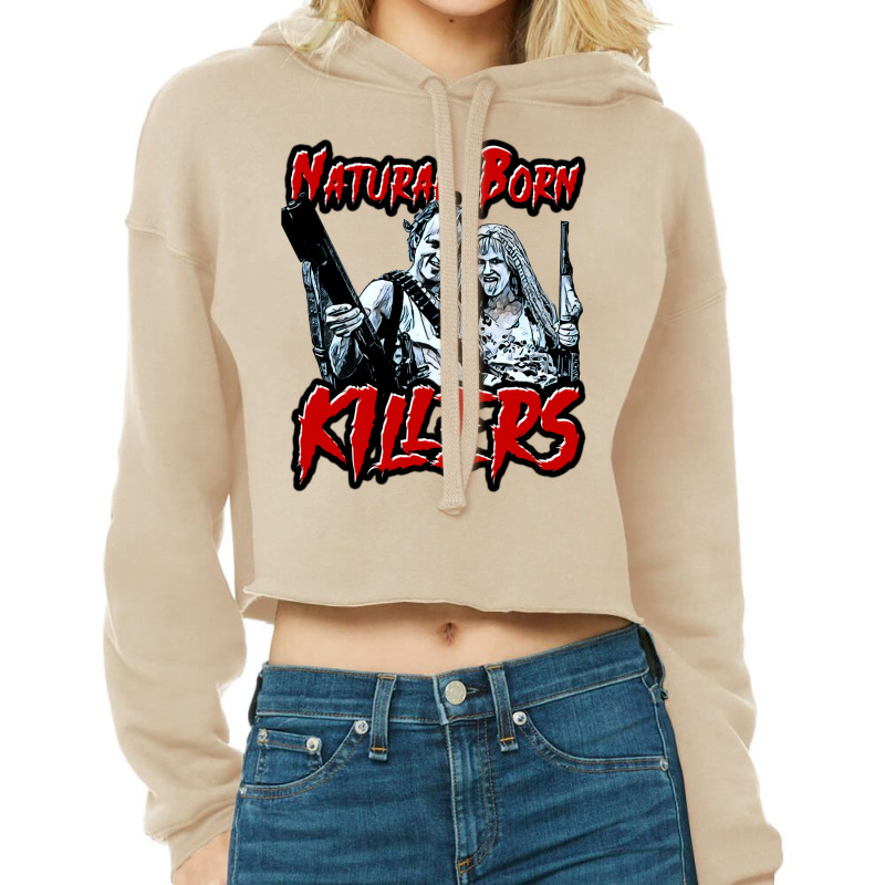 Natural Born Killers Cropped Hoodie by liipanedroyu | Artistshot