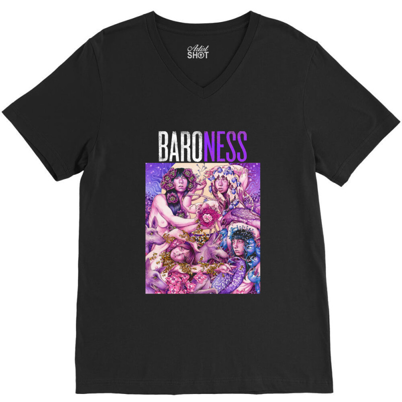 Baroness Purple 1 V-neck Tee | Artistshot