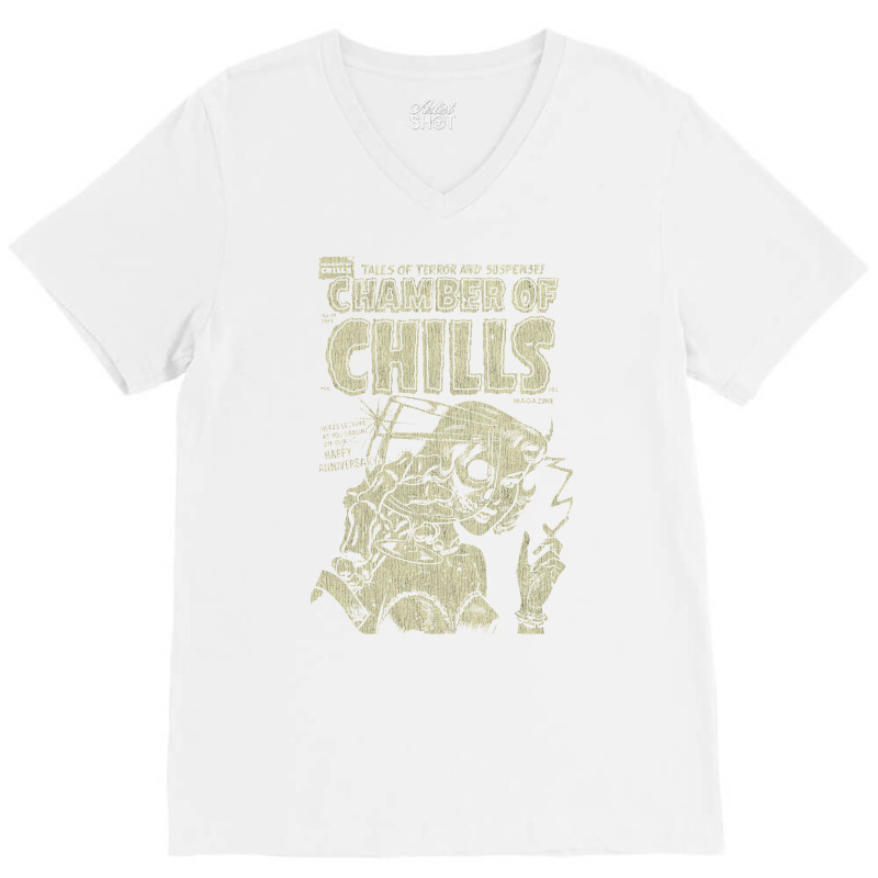 Chamber Of Chills V-Neck Tee by jhocedducksf | Artistshot