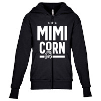 Womens Funny Mimicorn Unicorn Costume Mimi Mother's Day Youth Zipper Hoodie | Artistshot