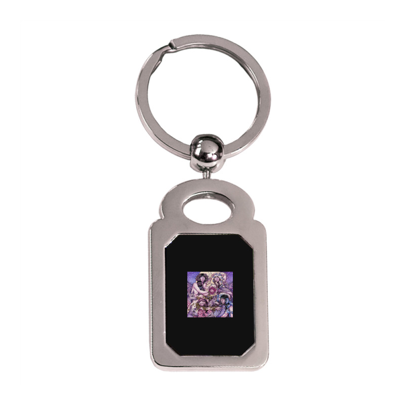 Baroness Purple Silver Rectangle Keychain | Artistshot