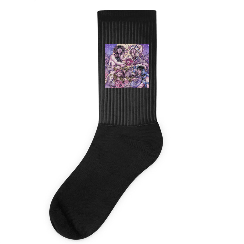 Baroness Purple Socks | Artistshot