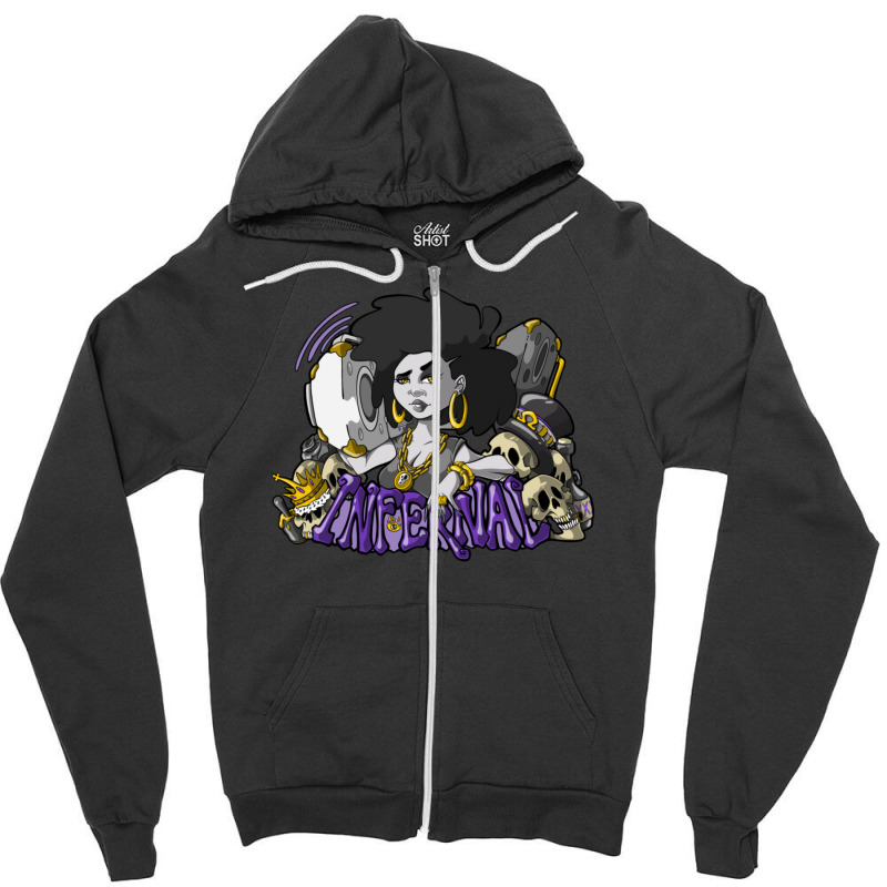 Baroness Samedia Boombox Zipper Hoodie | Artistshot