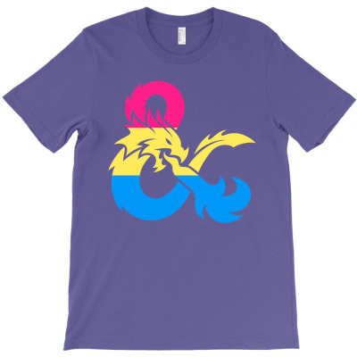 Pansexual Dungeons And Dragons T-shirt Designed By Mehtap
