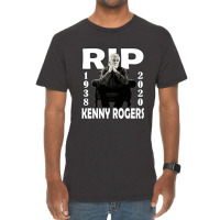 Vintage Retro Rip Kenny Roger Legend 1938 To 2020 Vintage T-shirt | Artistshot