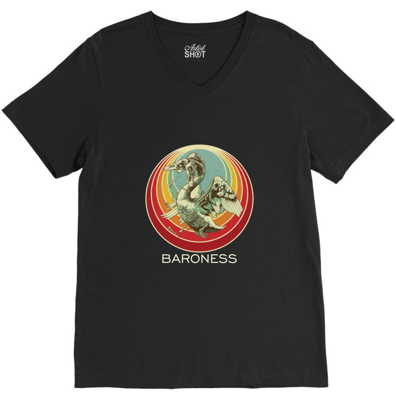 Baroness Vintage V-neck Tee | Artistshot