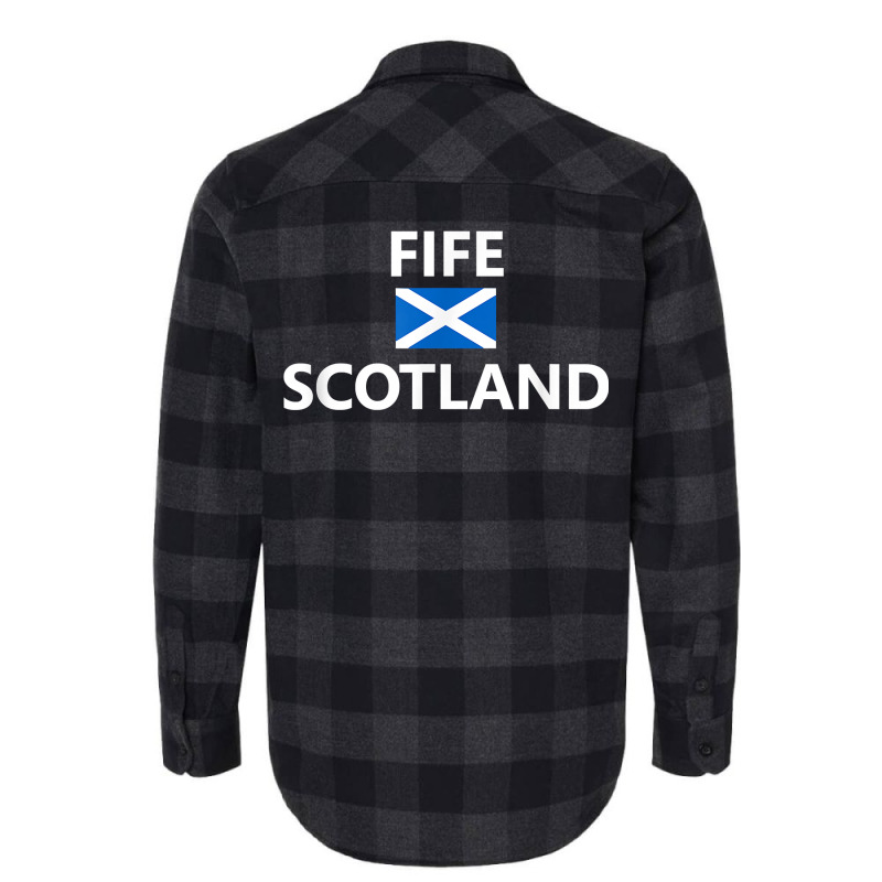 Fife Scotland Scottish Flag City T Shirt Flannel Shirt | Artistshot