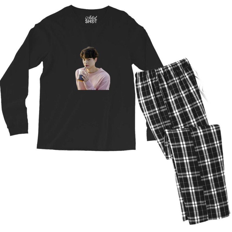 Song Kang 4 Men's Long Sleeve Pajama Set | Artistshot