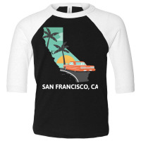 Trending San Francisco, Ca Toddler 3/4 Sleeve Tee | Artistshot