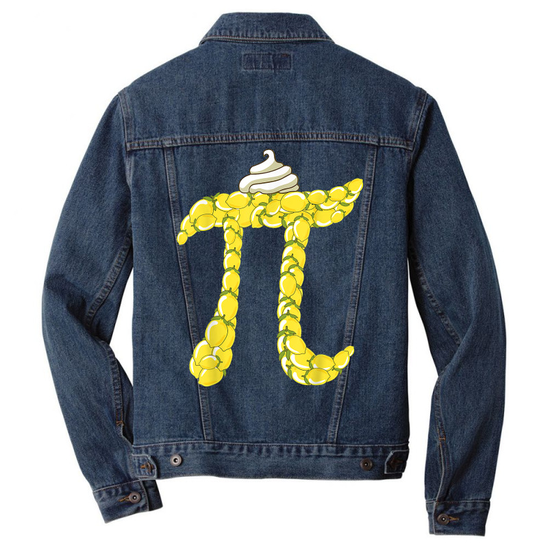 Funny Pi Day Shirt Math Lover Lemon Meringue Pie T Shirt Men Denim Jacket by latodorjnb | Artistshot