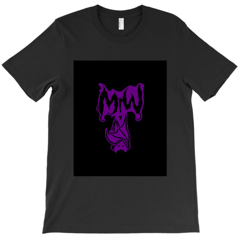 Bat Purple Motionless T-shirt | Artistshot