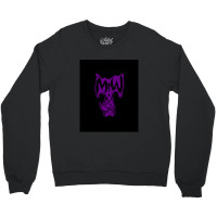 Bat Purple Motionless Crewneck Sweatshirt | Artistshot