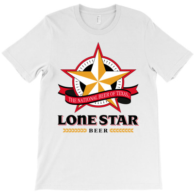 Lone Star Beer T-shirt Designed By Mehtap