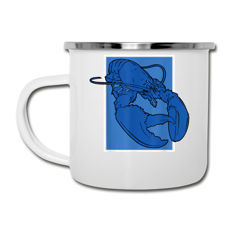 Funny Jumpscare Lobster Meme Blue Crustacean T Shirt Camper Cup | Artistshot