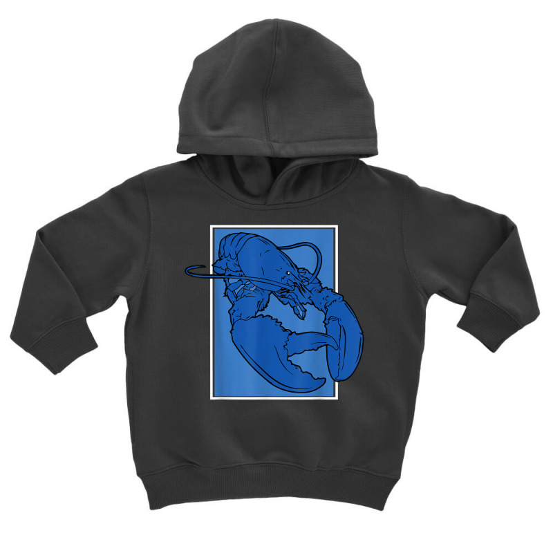 Funny Jumpscare Lobster Meme Blue Crustacean T Shirt Toddler Hoodie | Artistshot