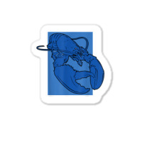 Funny Jumpscare Lobster Meme Blue Crustacean T Shirt Sticker | Artistshot