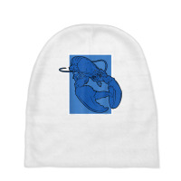 Funny Jumpscare Lobster Meme Blue Crustacean T Shirt Baby Beanies | Artistshot