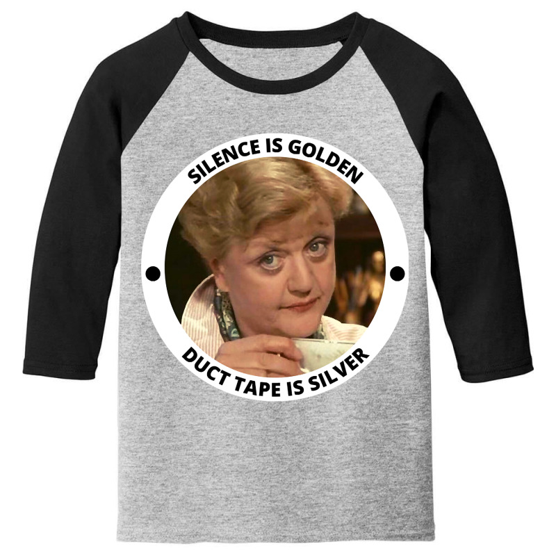 Limited Edition Jessica Fletcher Funny Incorrect Quote - Silence Is Go Youth 3/4 Sleeve by michealyoungerlk01 | Artistshot