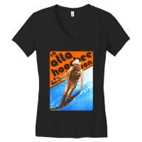 Alan Jackson Chattahoochee Waterskiing Retro Women's V-neck T-shirt | Artistshot