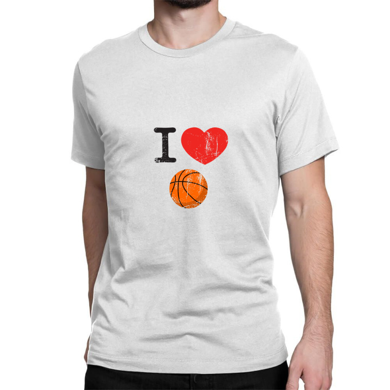 I Love Basketball 1 Classic T-shirt | Artistshot