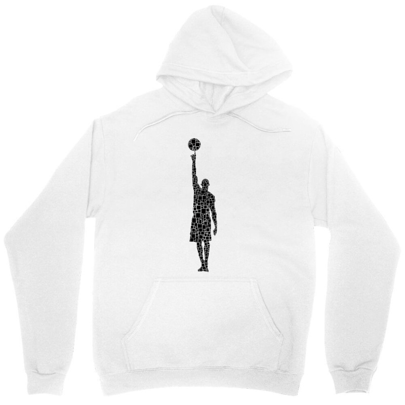 I Love Basketball Silhouette 1 Unisex Hoodie | Artistshot