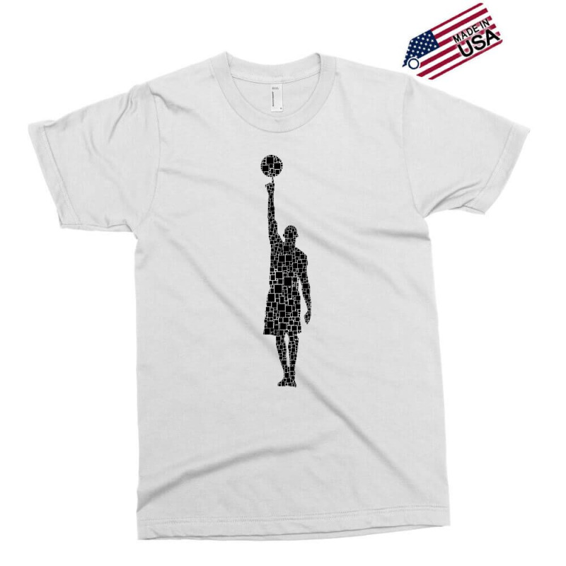 I Love Basketball Silhouette 1 Exclusive T-shirt | Artistshot