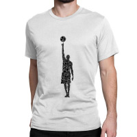 I Love Basketball Silhouette 1 Classic T-shirt | Artistshot