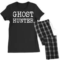 Ghost Hunter Paranormal Investigator Halloween Gift Idea Pullover Women's Pajamas Set | Artistshot