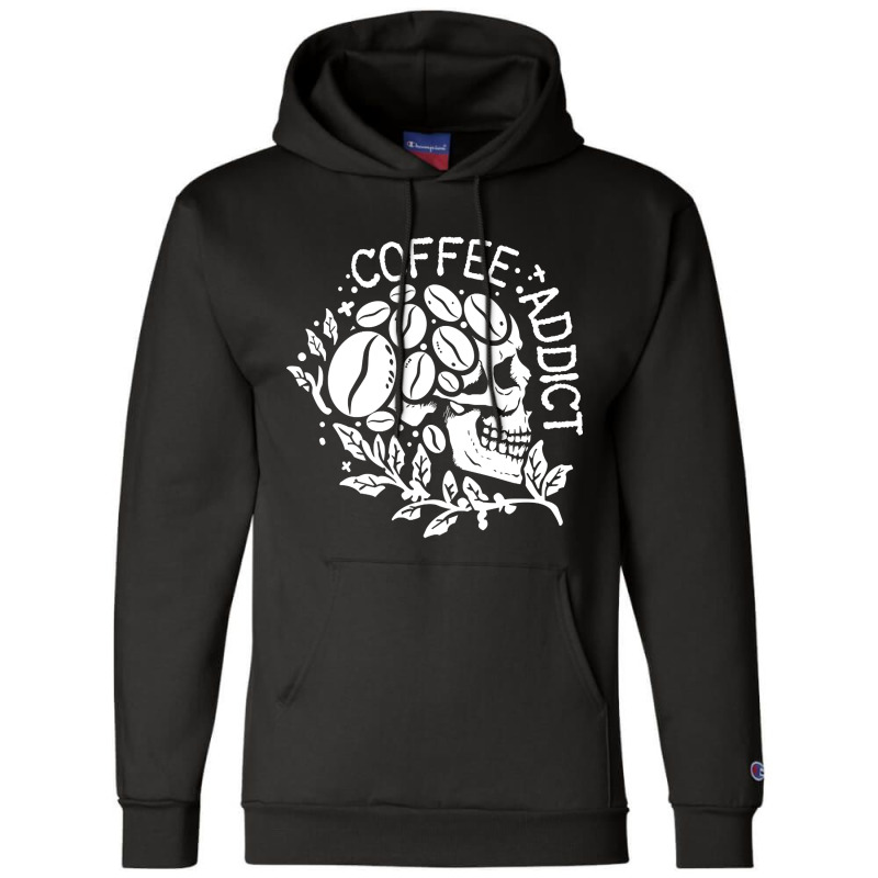 Hot Trend Skeleton Coffee, Coffee Addict Champion Hoodie | Artistshot