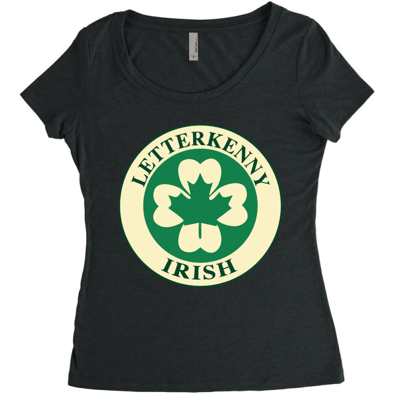 Letterkenny Irish Women's Triblend Scoop T-shirt by Kevin Design | Artistshot