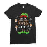 Im The Chocolate Milk Lover Elf Christmas Ladies Fitted T-shirt | Artistshot